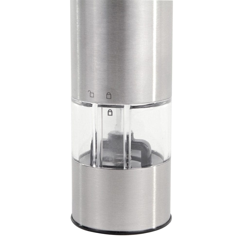 Cole & Mason 8 Stainless Steel Electronic Salt And Pepper Mill
