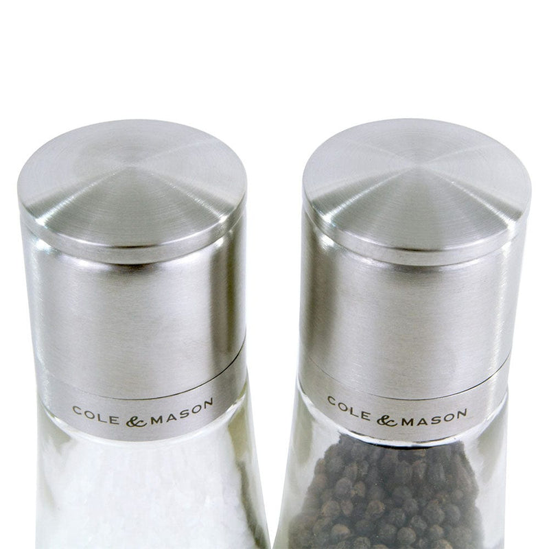 Cole & Mason Tap Salt and Pepper Grinder Set
