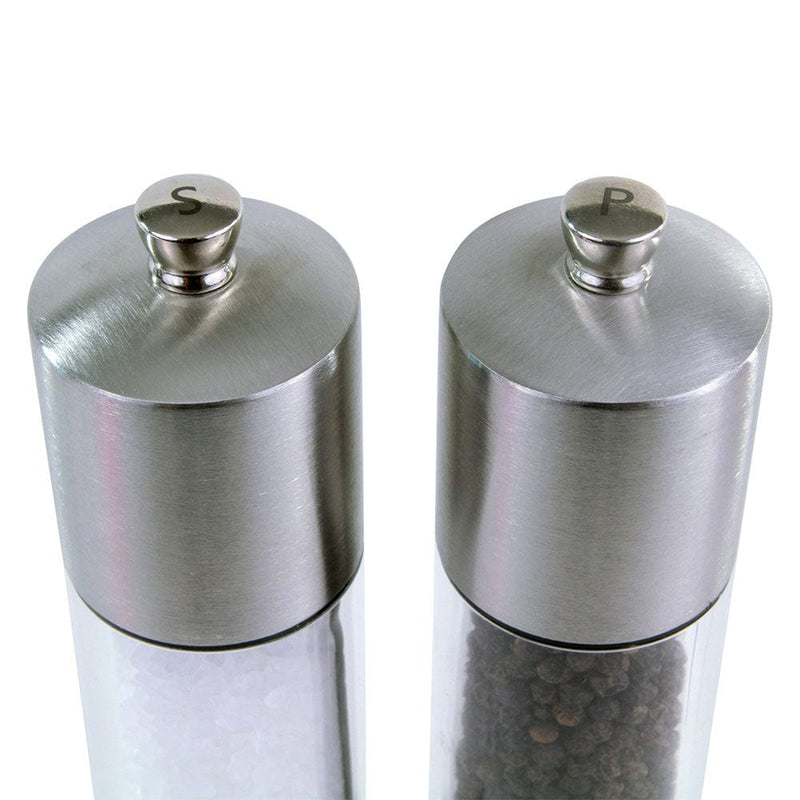 Cole & Mason Derwent Stainless Steel Adjustable Salt and Pepper