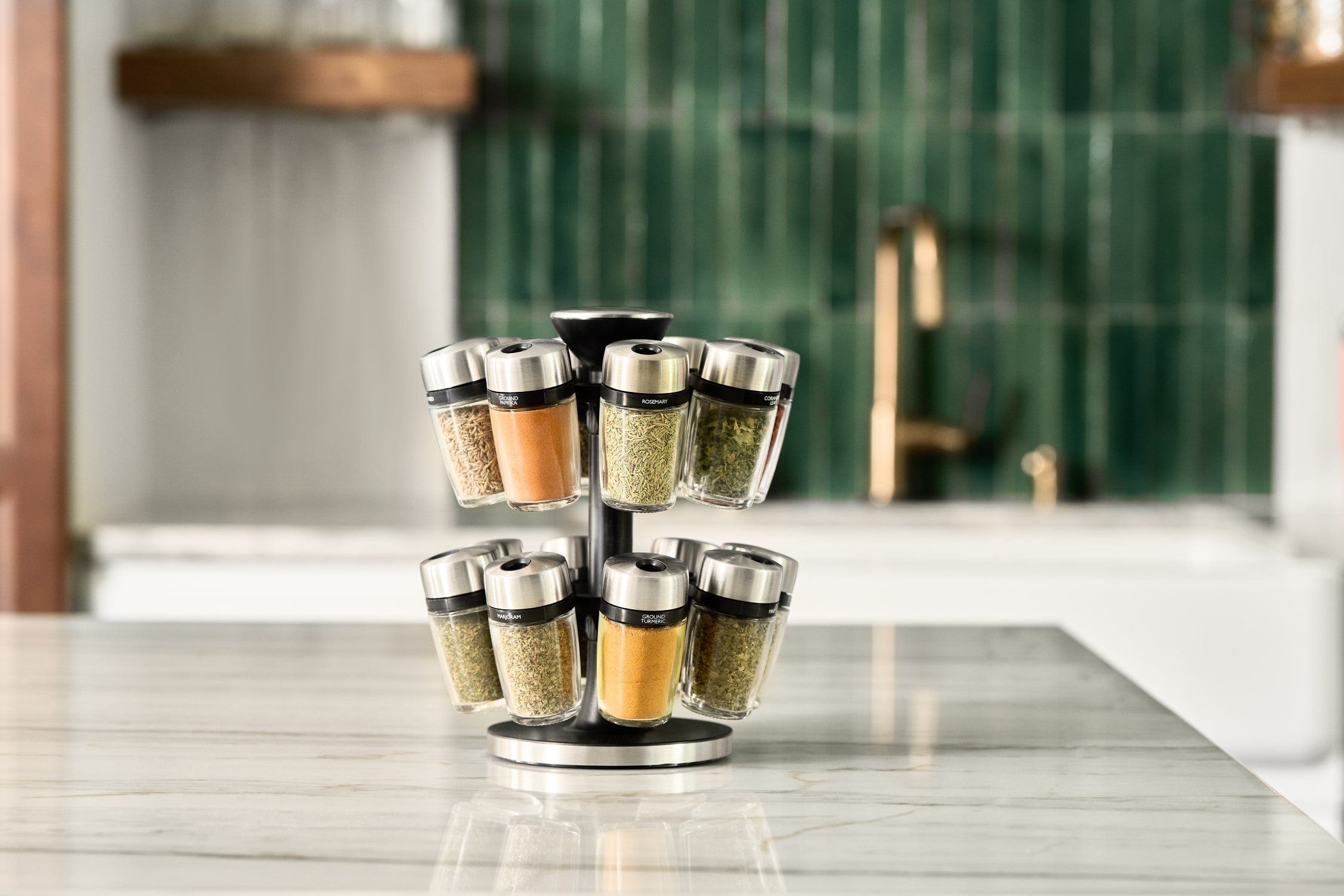 Cole & Mason Spice Storage Racks & Spice Carousels
