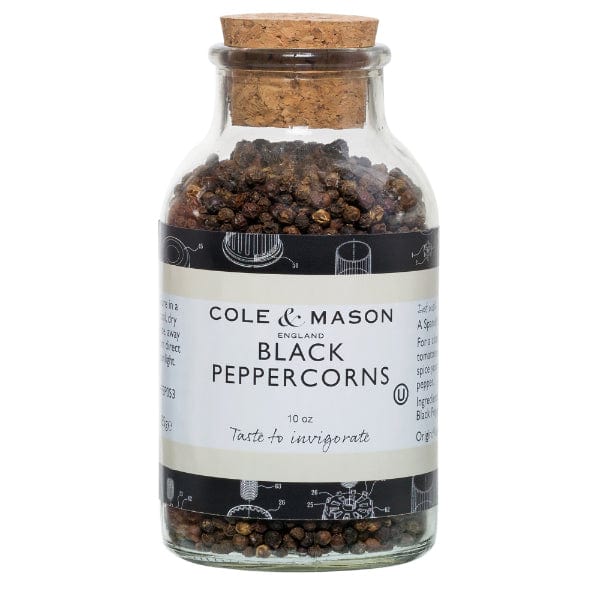 Cole & Mason Black Peppercorns Refill 10oz - Discontinued