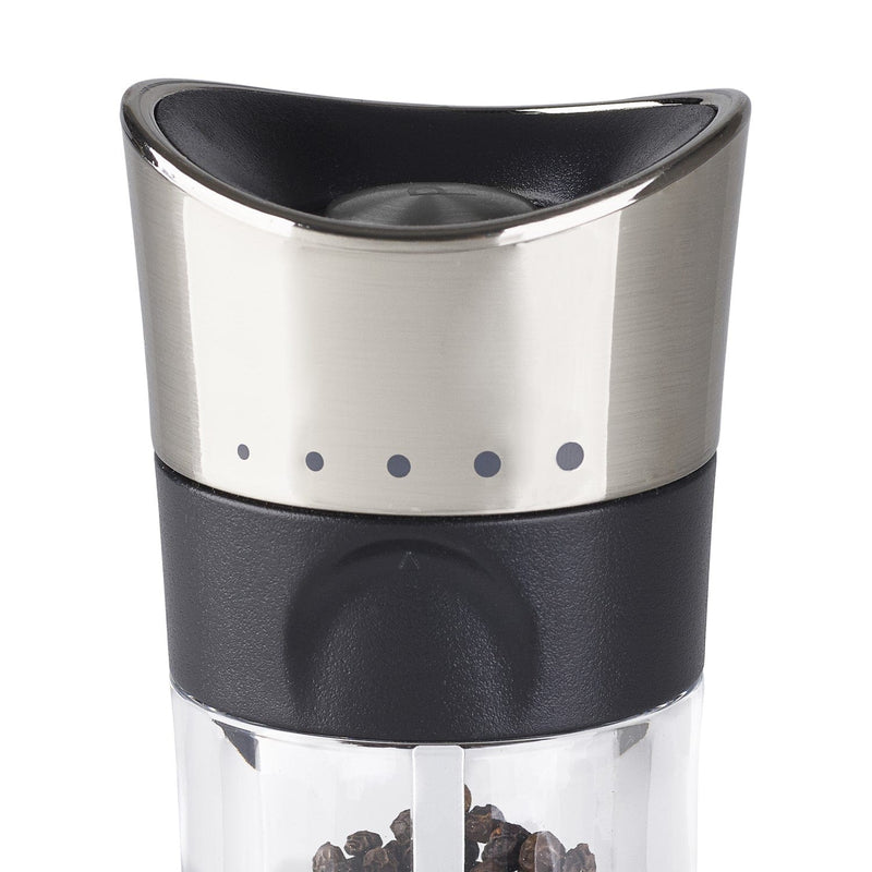 OXO Good Grip Sleek Mess-Free Pepper Mill with Adjustable Grind