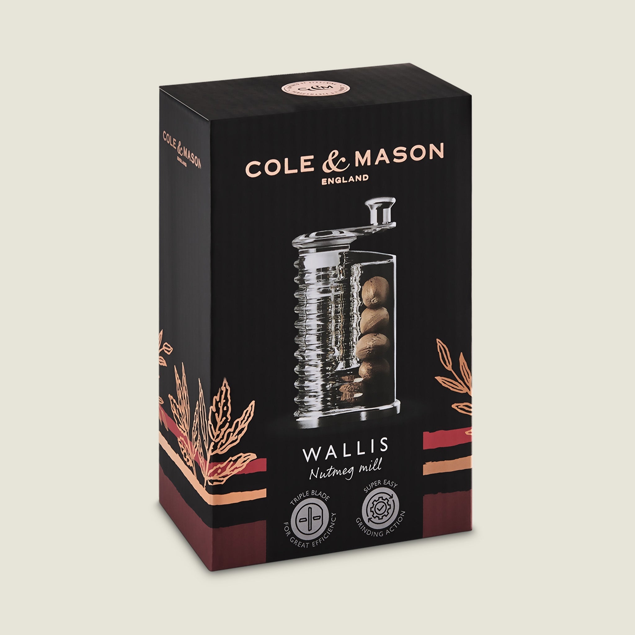 Cole & Mason Wallis Nutmeg Mill - Thumbnail 3