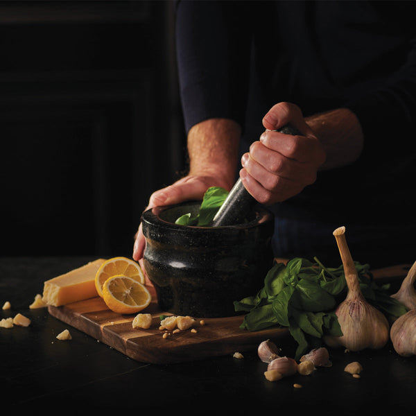Cole & Mason Worcester Black Granite Pestle & Mortar 5" - 8lb