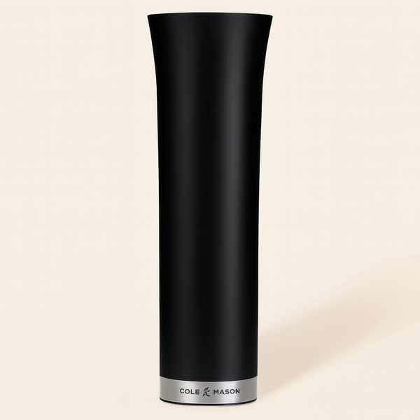 Cole & Mason Charlton Black Electronic Gravity Mill 8"