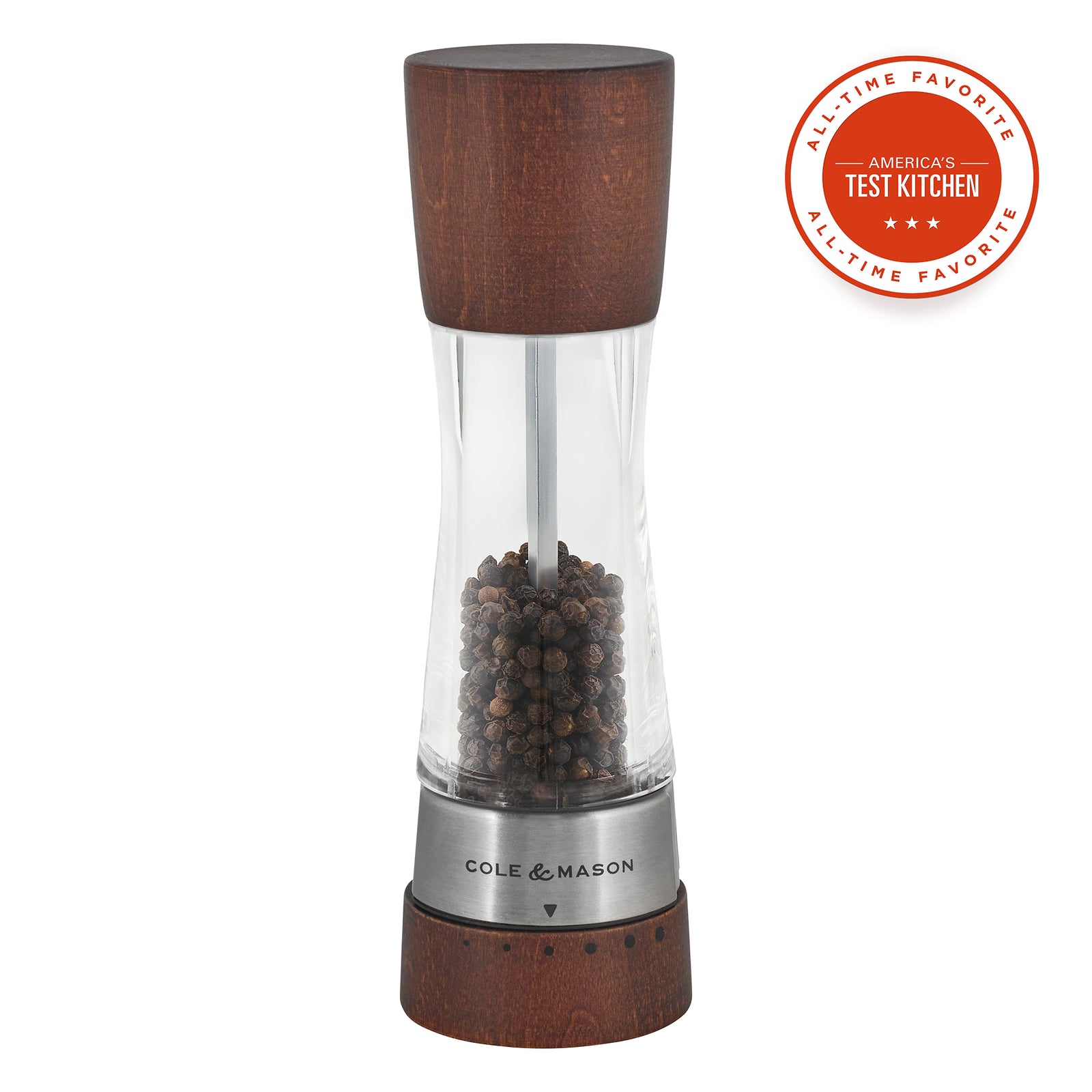 Cole & Mason | Derwent Salt & Pepper Mills Stainless Steel