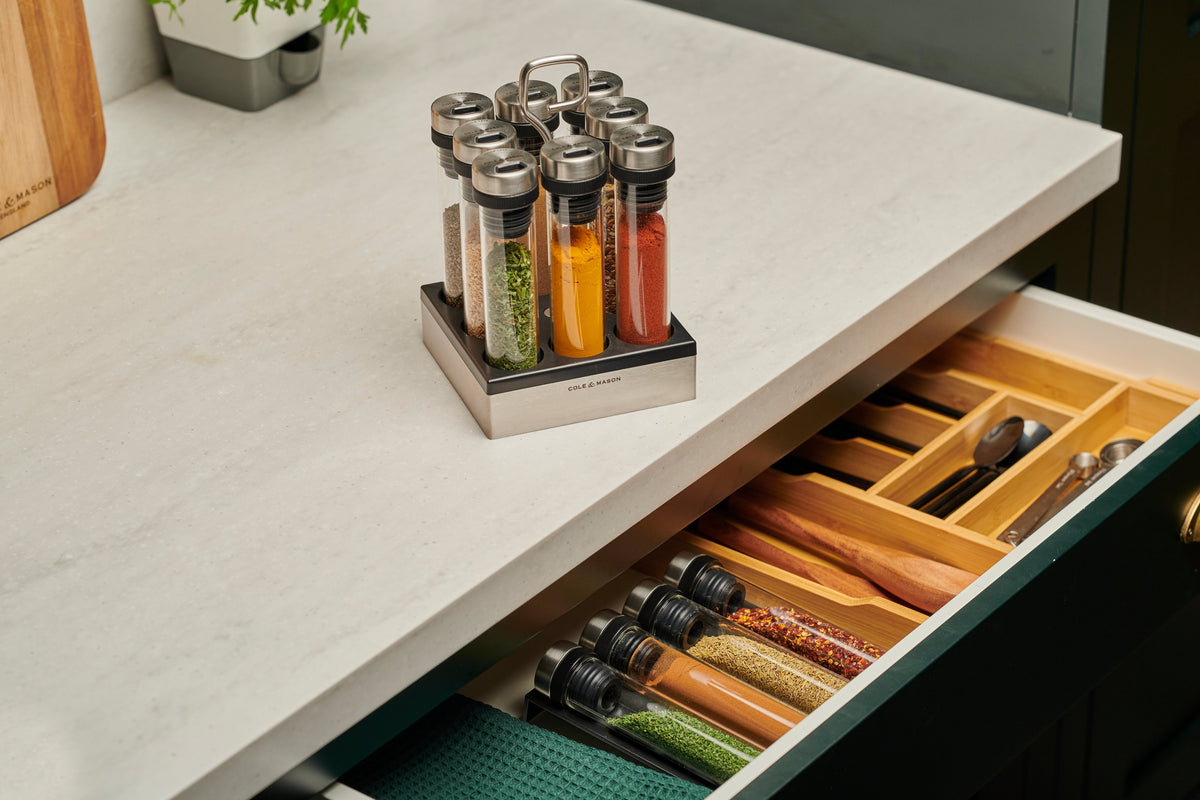 Cole & Mason Shadwell Slim-Mount Spice Storage product image 45.