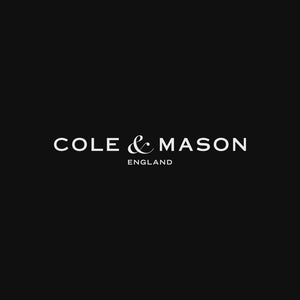 Cole & Mason Hoxton Silver Plated Salt & Pepper Mill Set