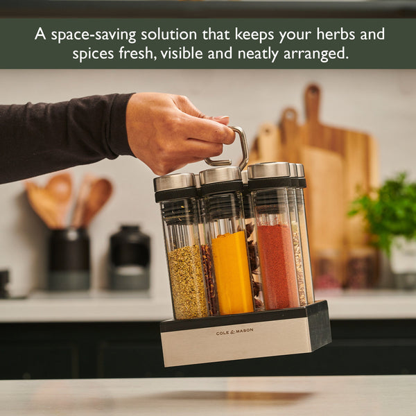 Cole & Mason Shadwell Countertop Spice Storage product image 58.