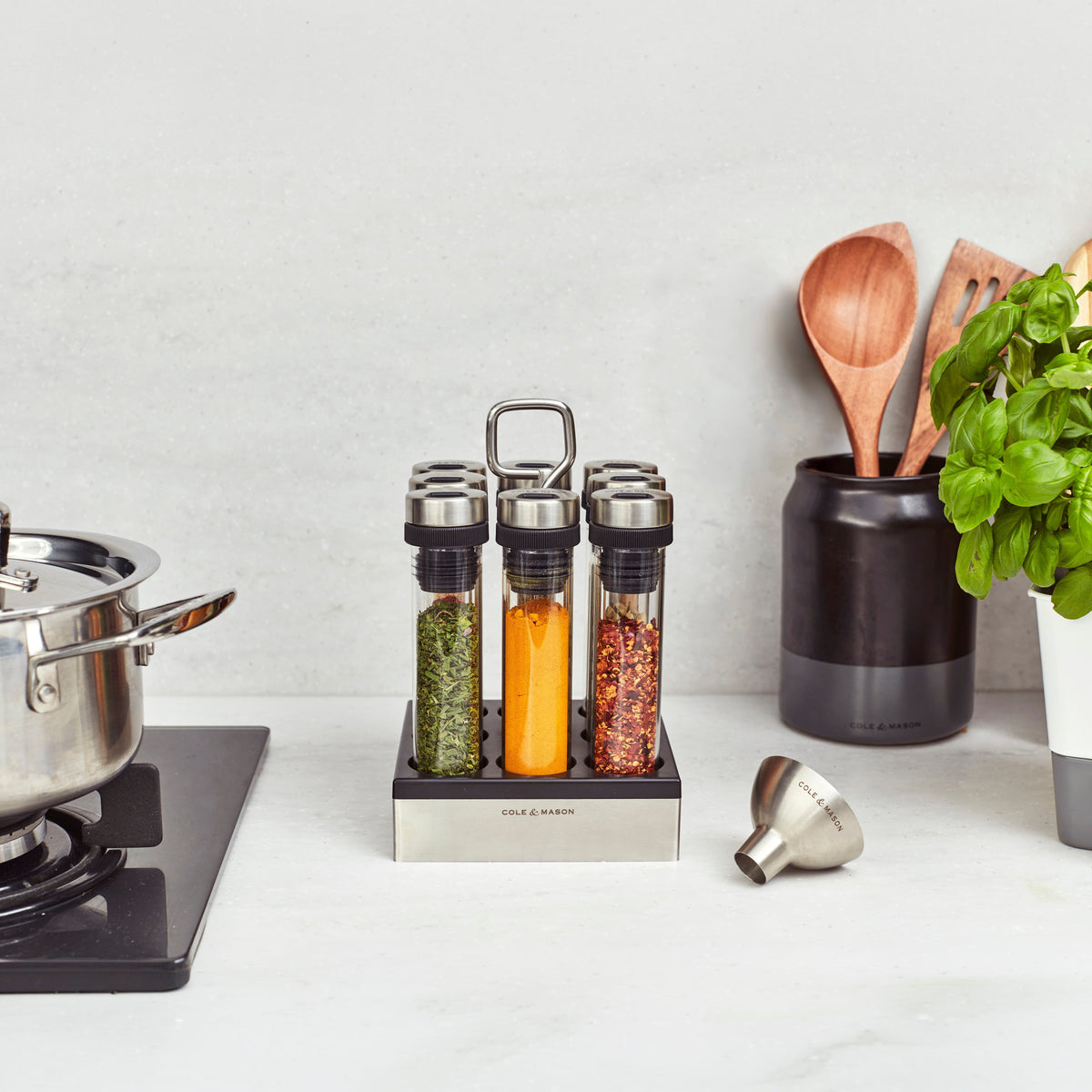Cole & Mason Shadwell Countertop Spice Storage product image 25.