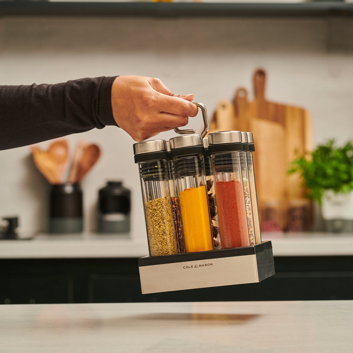 Cole & Mason Shadwell Countertop Spice Storage product image 8.